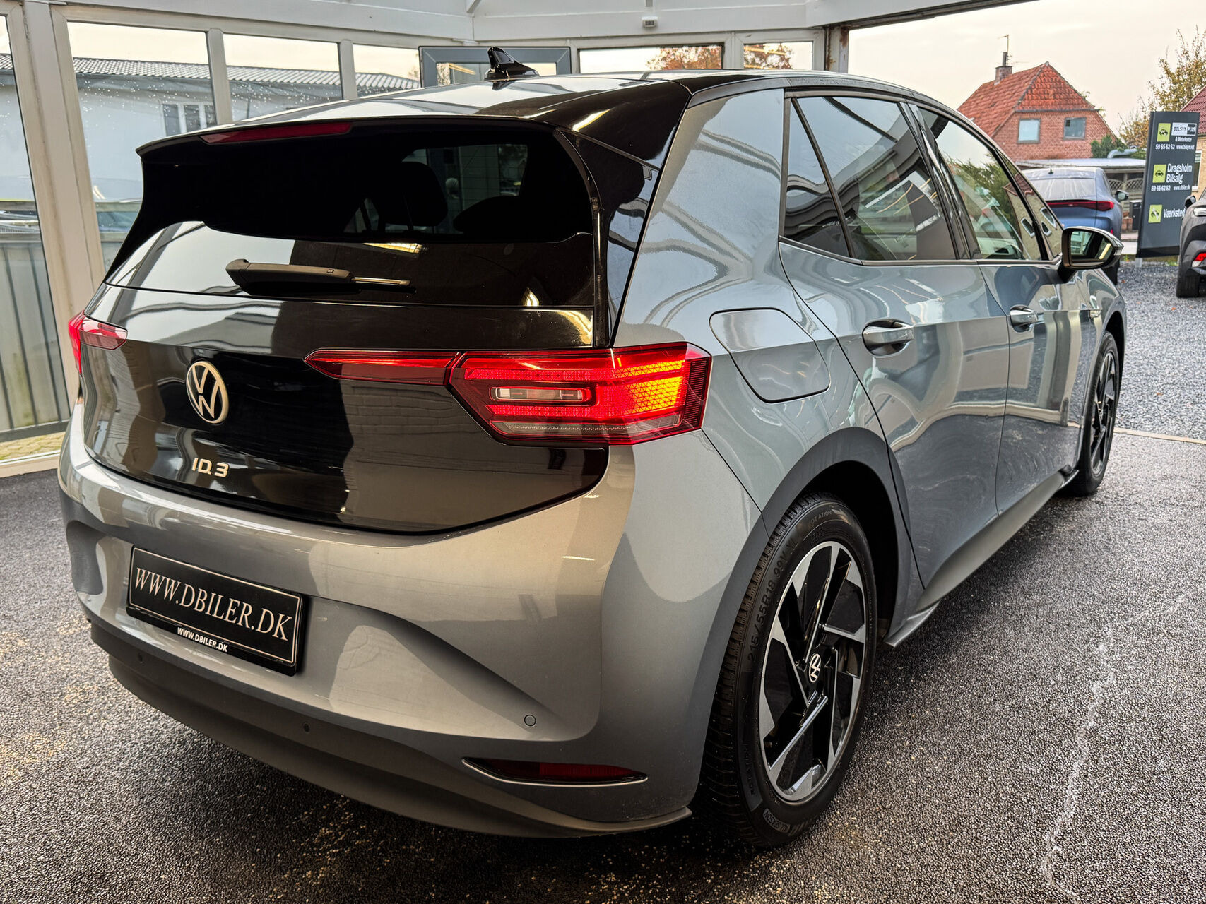 Grå VW ID.3 fra 2021