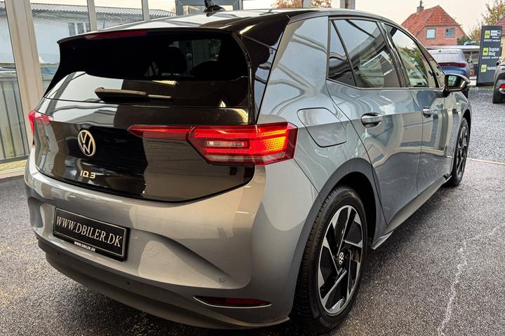 Grå VW ID.3 fra 2021