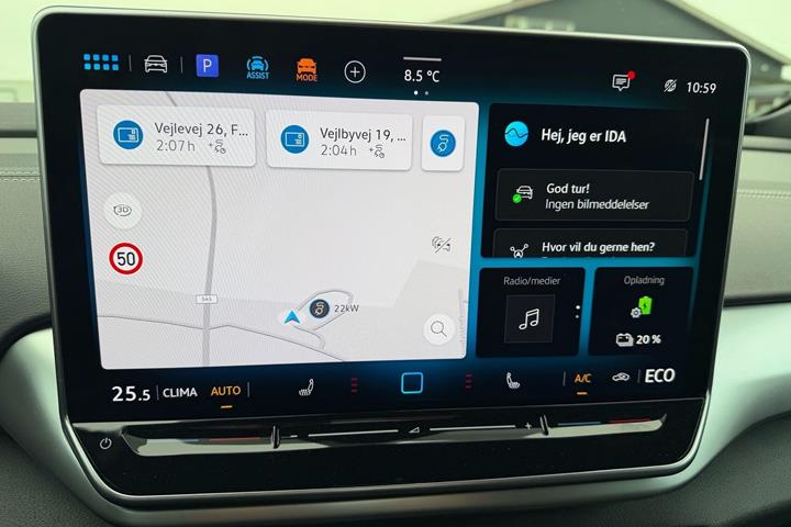 Blå VW ID.5 fra 2024