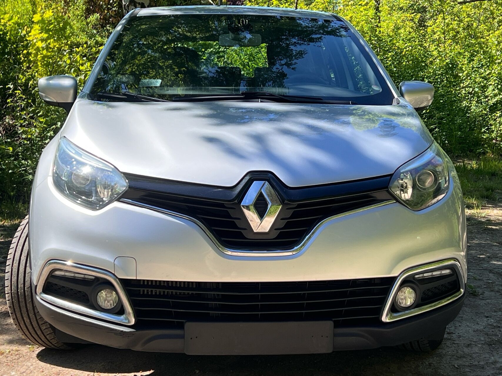 Sølv Renault Captur fra 2013