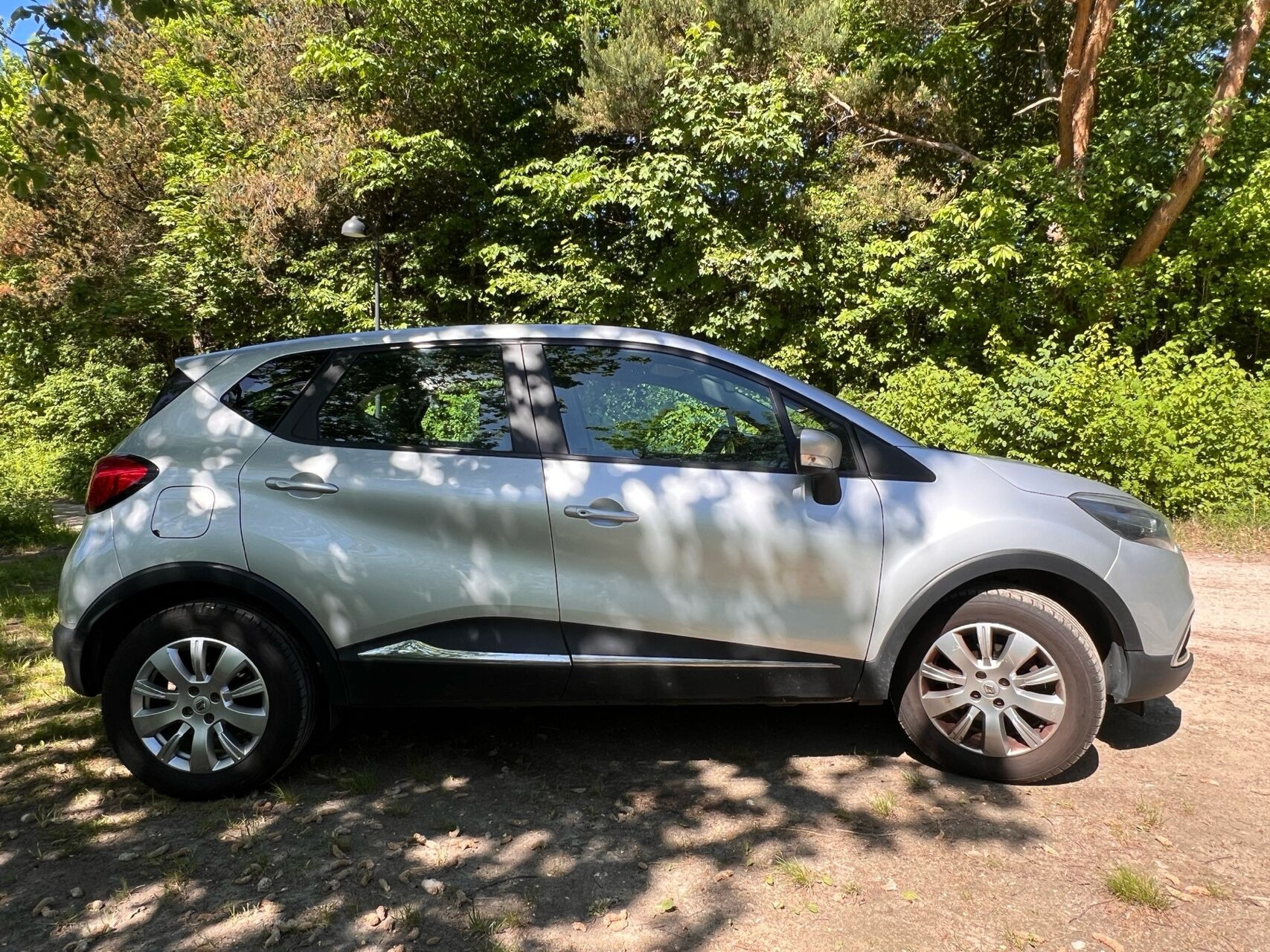 Sølv Renault Captur fra 2013