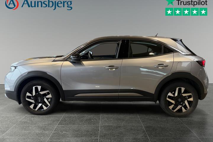Grå Opel Mokka-e fra 2024