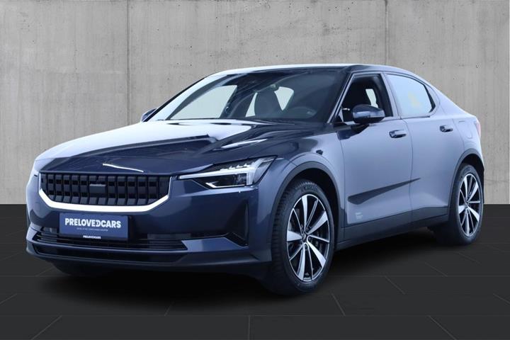 Blå Polestar 2 fra 2023