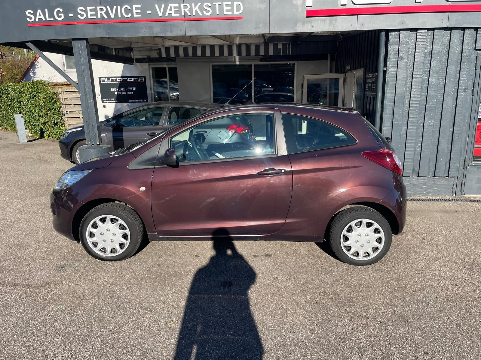 Grøn Ford Ka fra 2014
