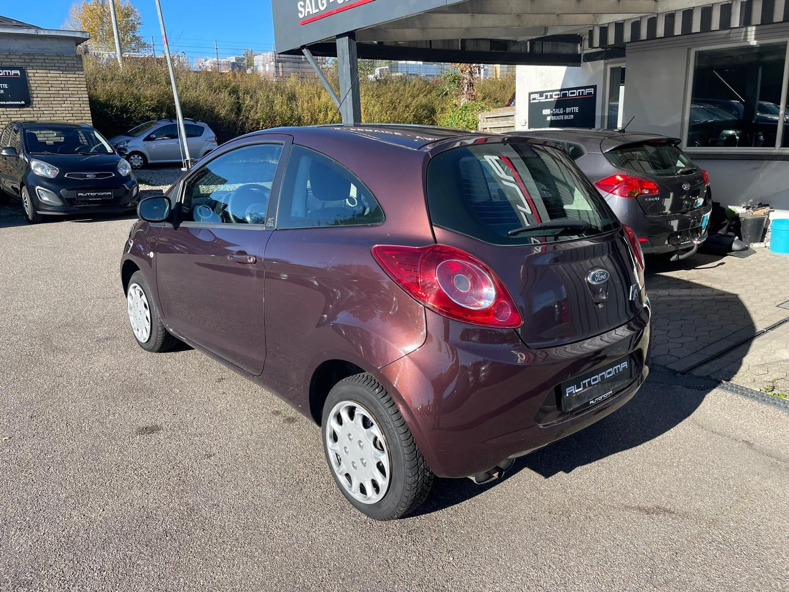 Grøn Ford Ka fra 2014