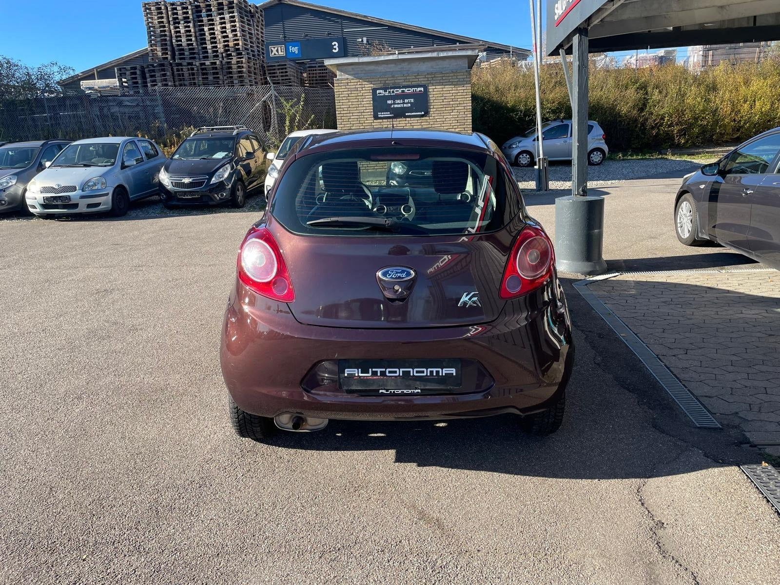 Grøn Ford Ka fra 2014