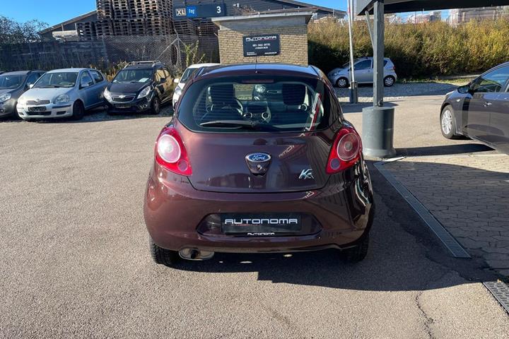 Grøn Ford Ka fra 2014