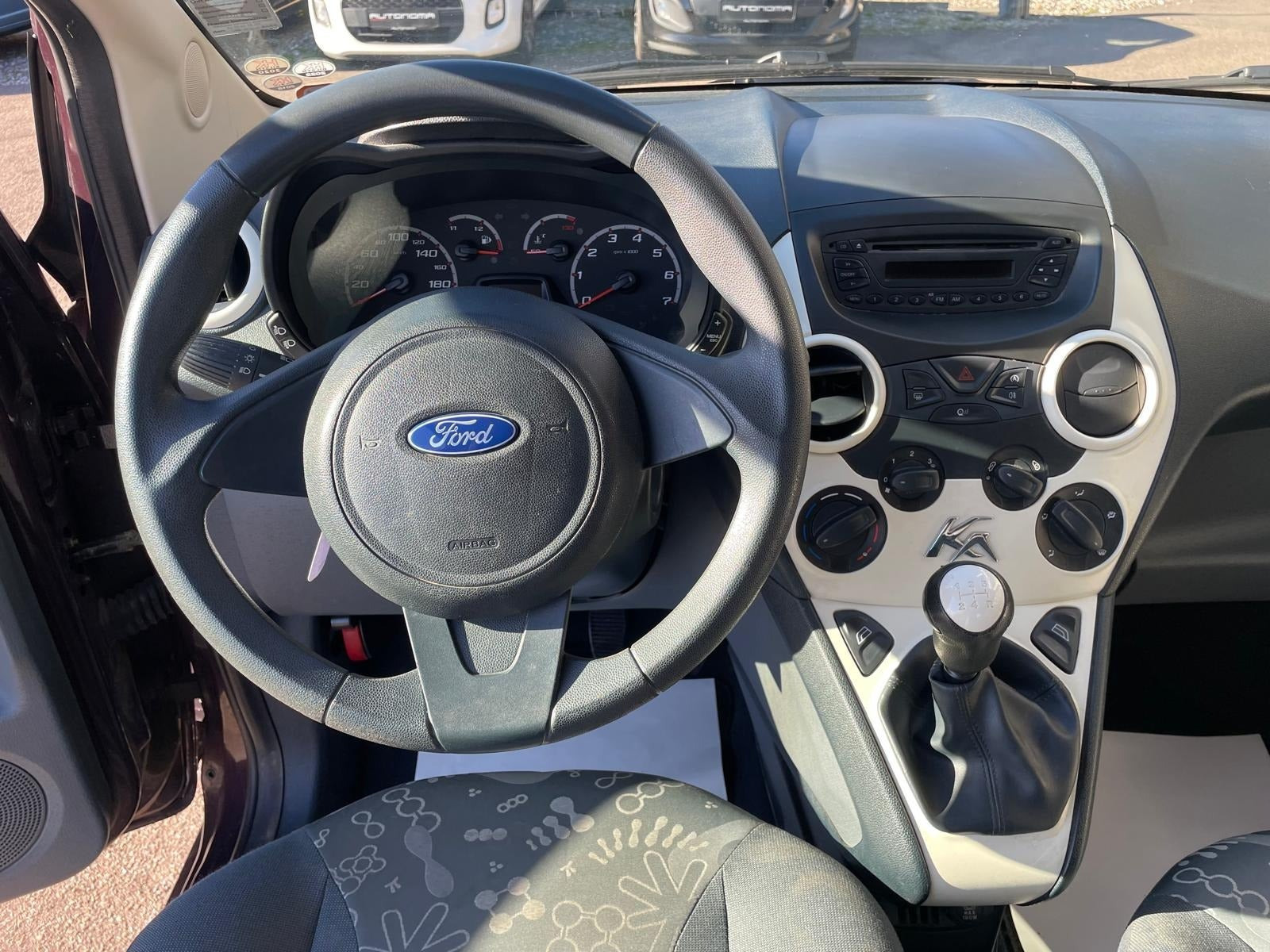 Grøn Ford Ka fra 2014