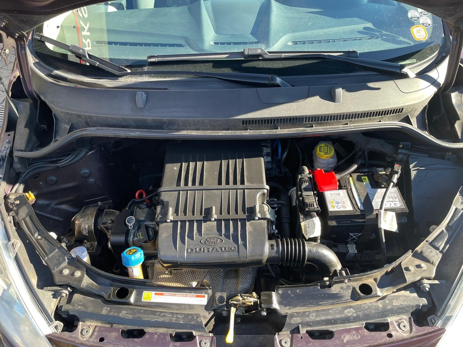 Grøn Ford Ka fra 2014