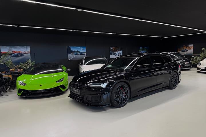 Grøn Audi A6 fra 2021