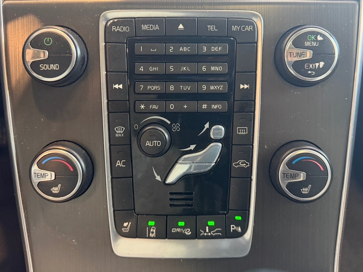 Sort Volvo V60 fra 2011