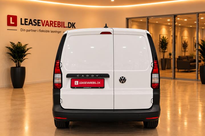 Hvid VW Caddy Maxi fra 2022