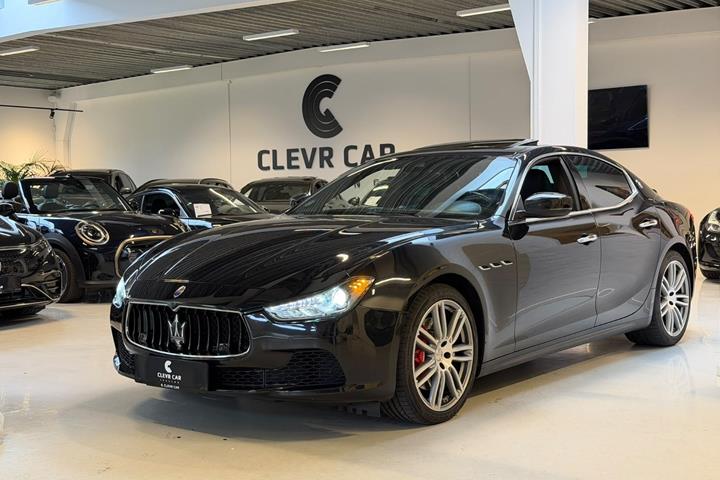Sort Maserati Ghibli fra 2018