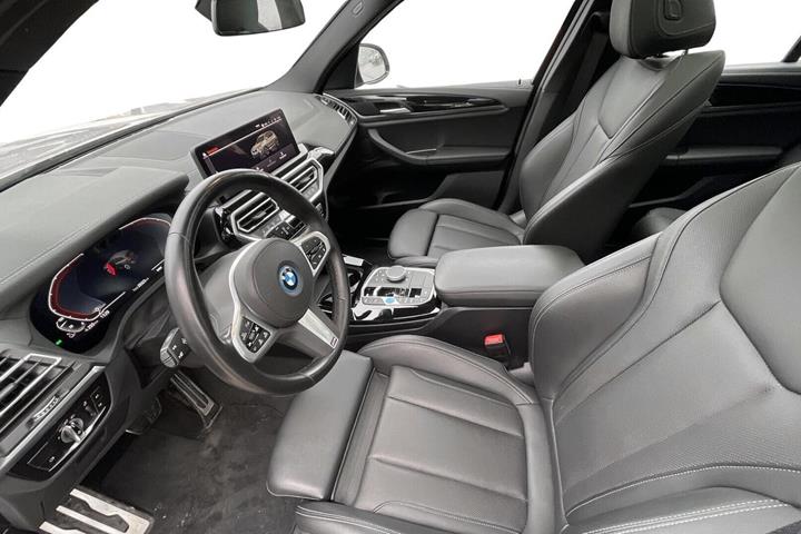 Orange BMW iX3 fra 2022