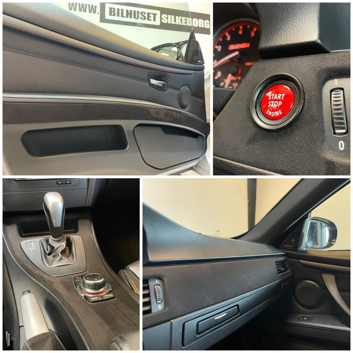 Gul BMW 328i fra 2012