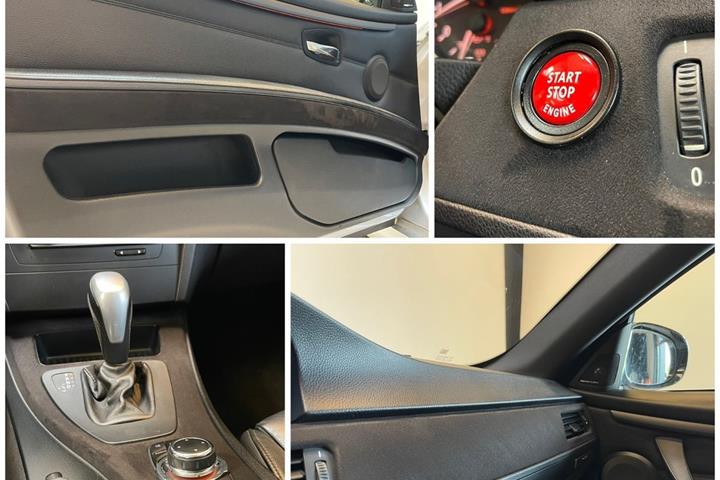 Gul BMW 328i fra 2012