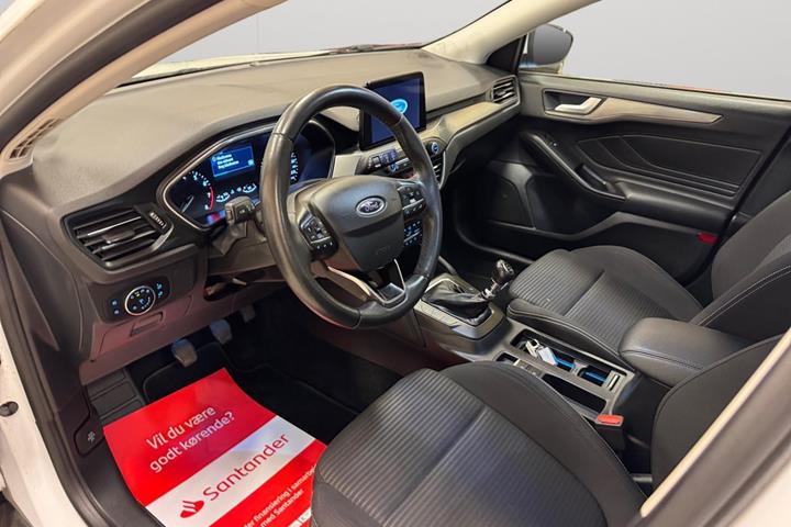 Hvid Ford Focus fra 2018