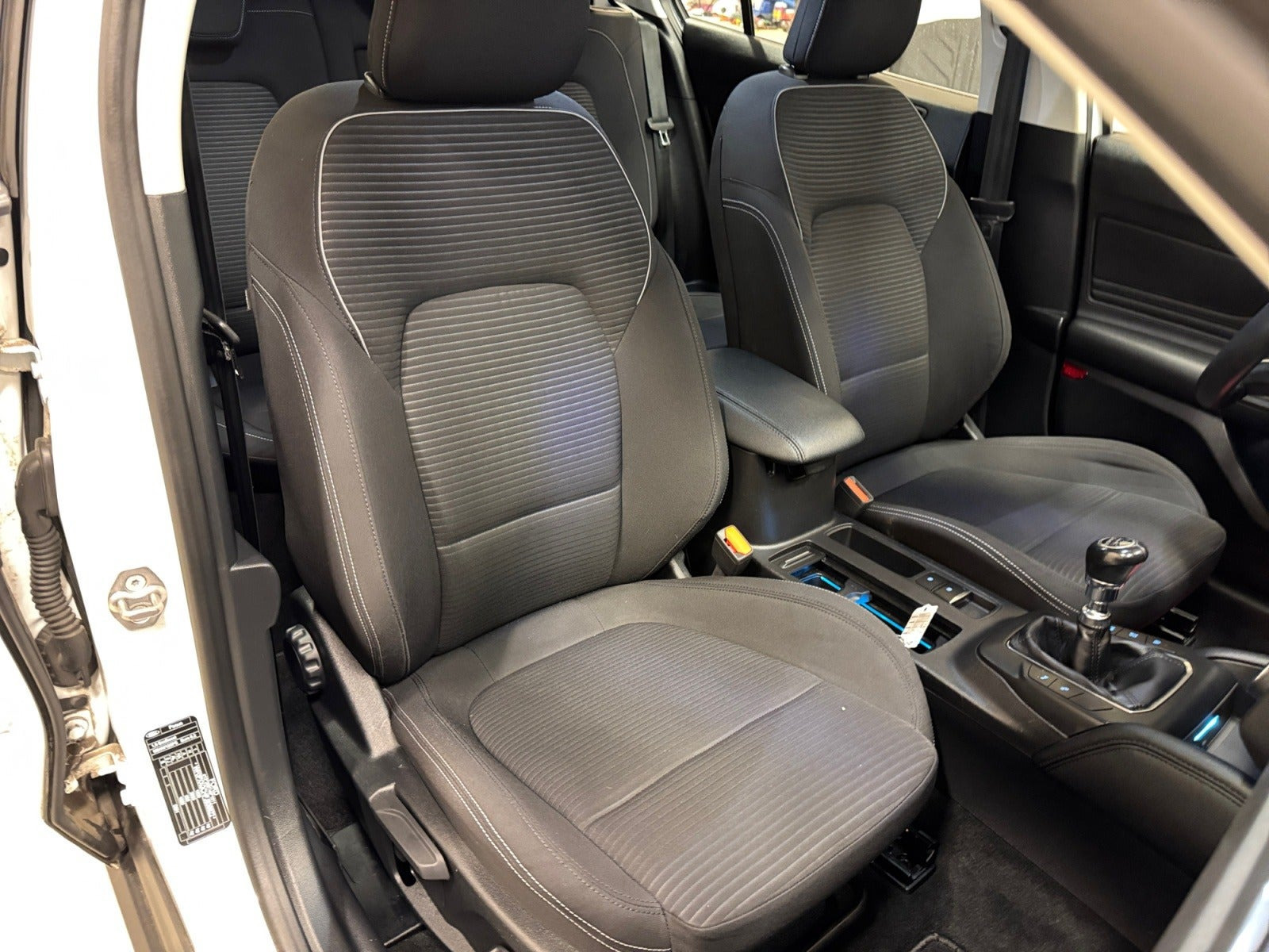 Hvid Ford Focus fra 2018