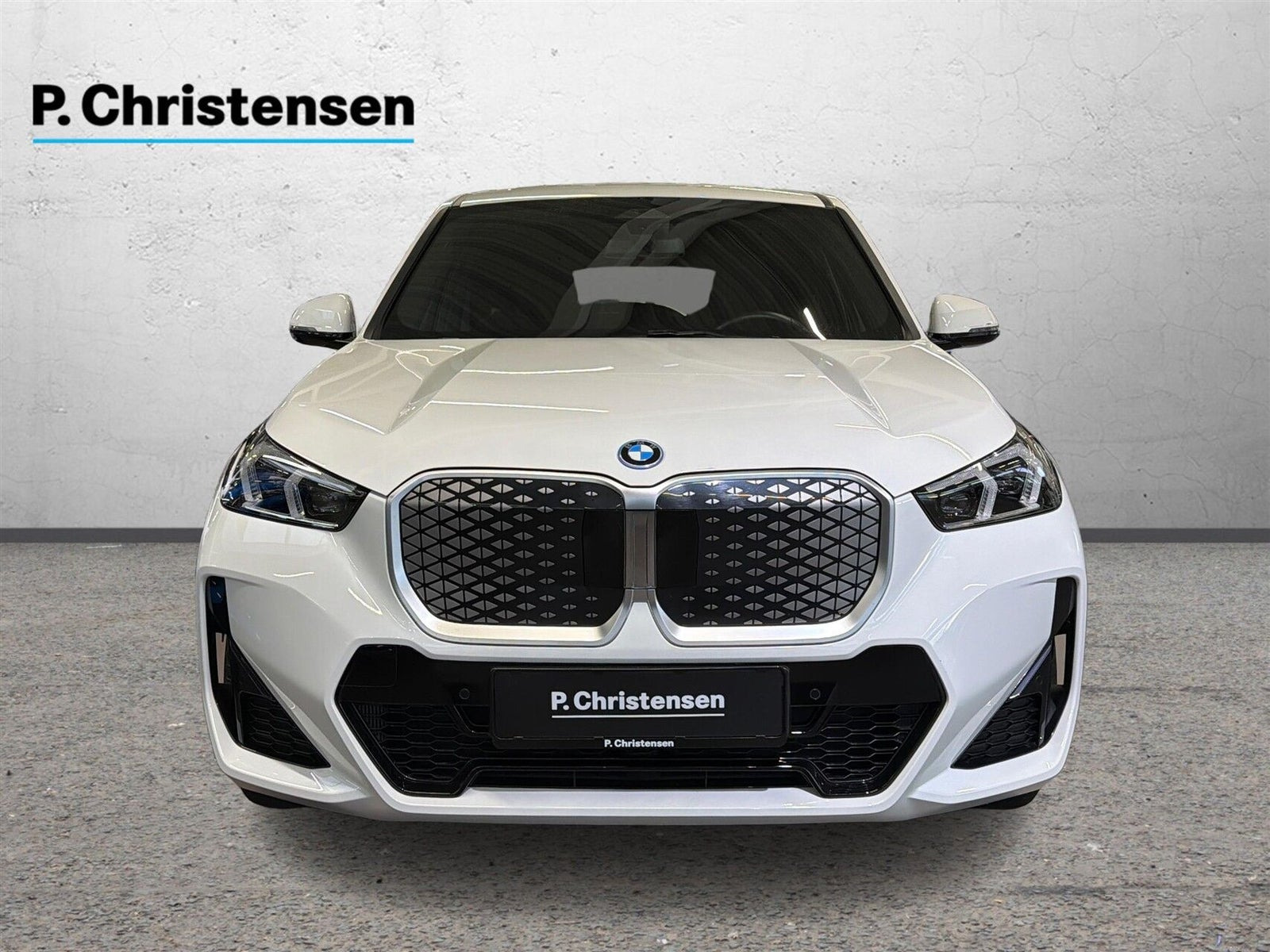 Hvid BMW iX1 fra 2024