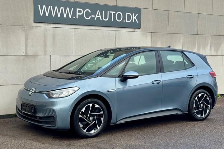 Blå VW ID.3 fra 2023