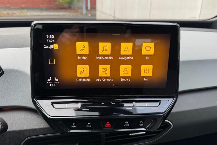 Blå VW ID.3 fra 2023