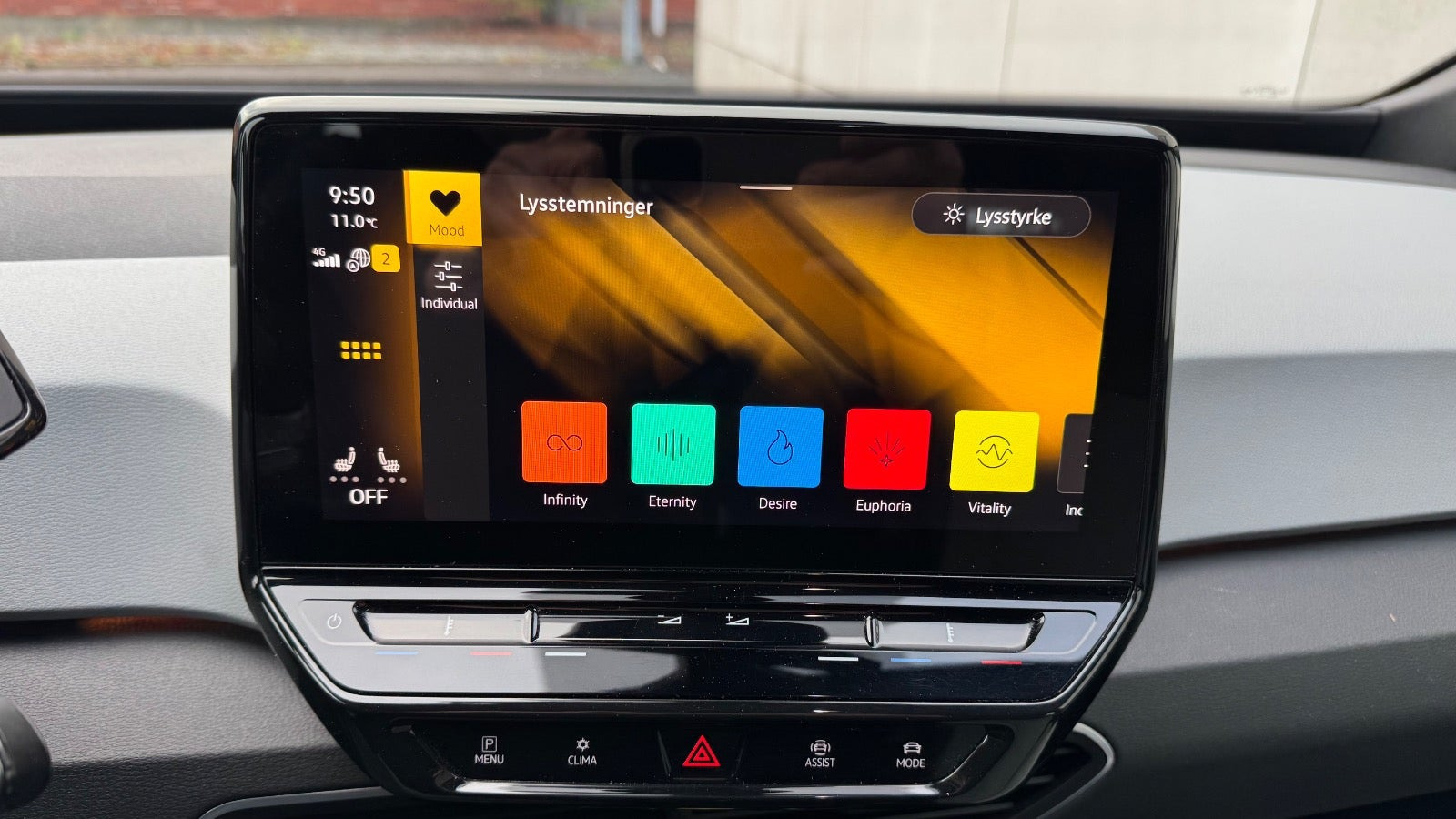 Blå VW ID.3 fra 2023