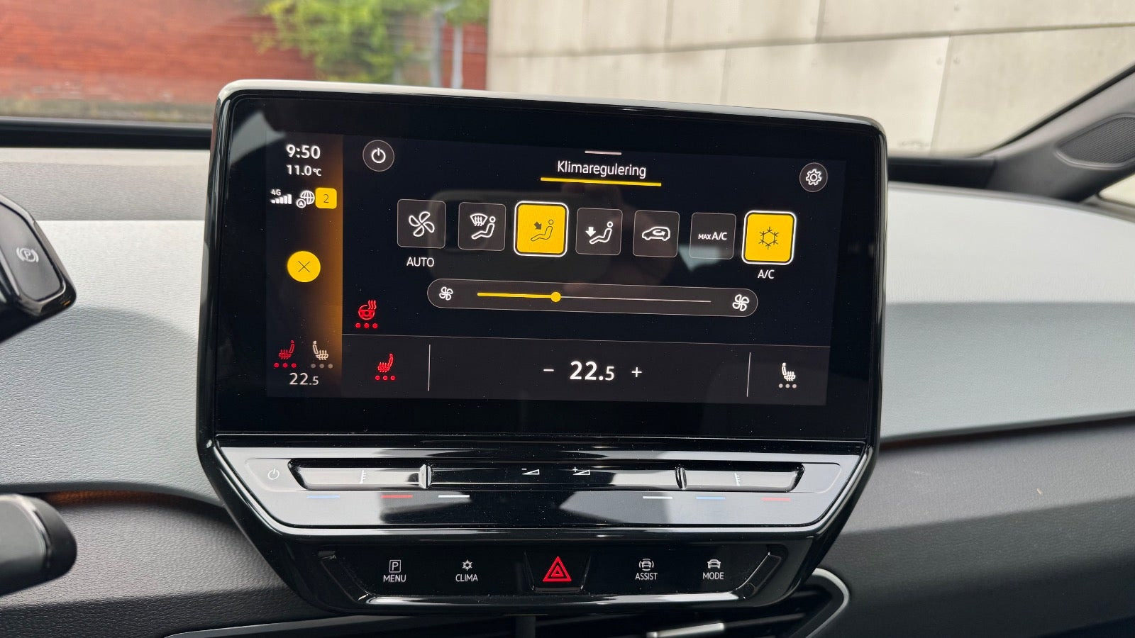 Blå VW ID.3 fra 2023
