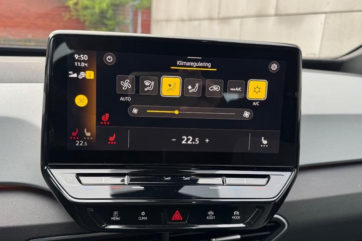 Blå VW ID.3 fra 2023