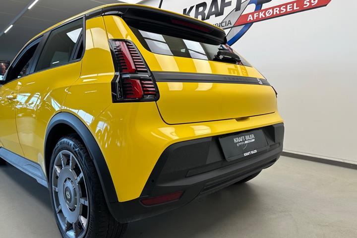 Gul Renault 5 E-Tech fra 2025