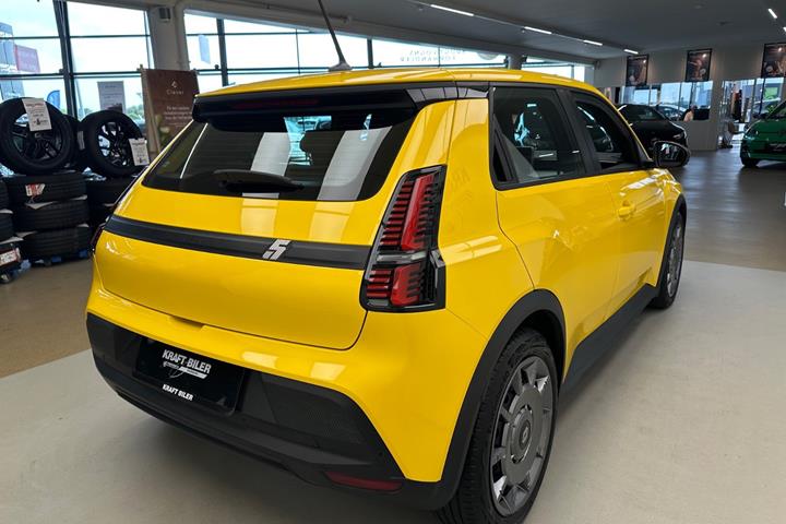 Gul Renault 5 E-Tech fra 2025