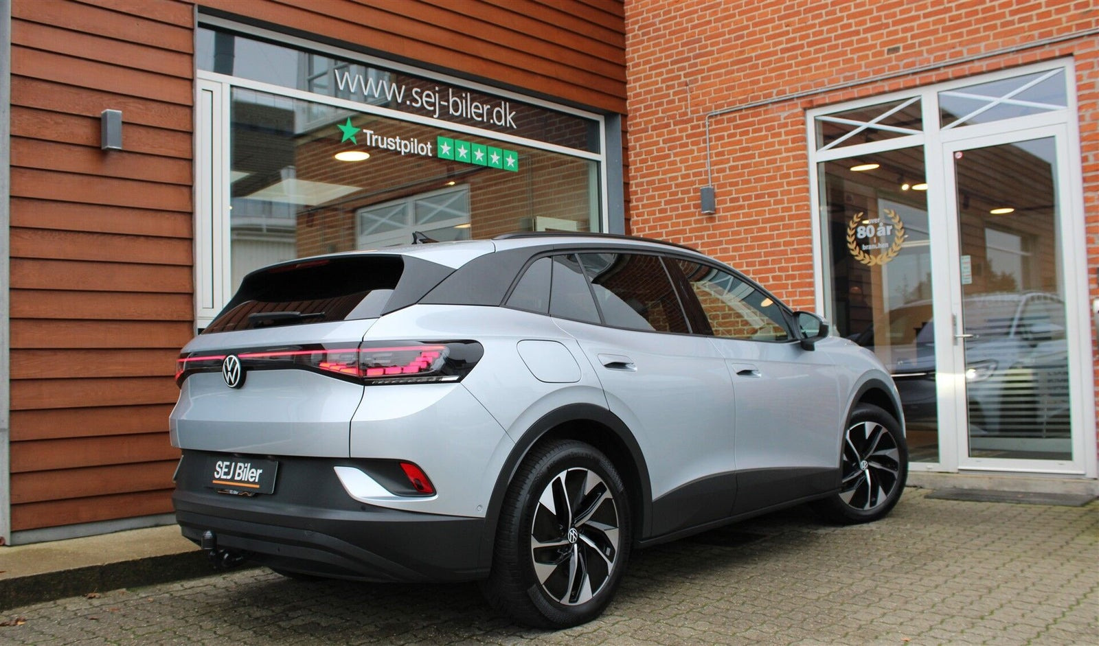 Sølv VW ID.4 fra 2025