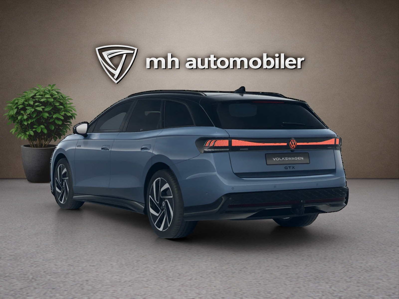 Blå VW ID.7 fra 2026