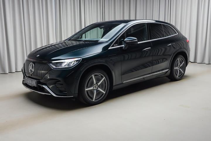 Grøn Mercedes EQE350 SUV fra 2026
