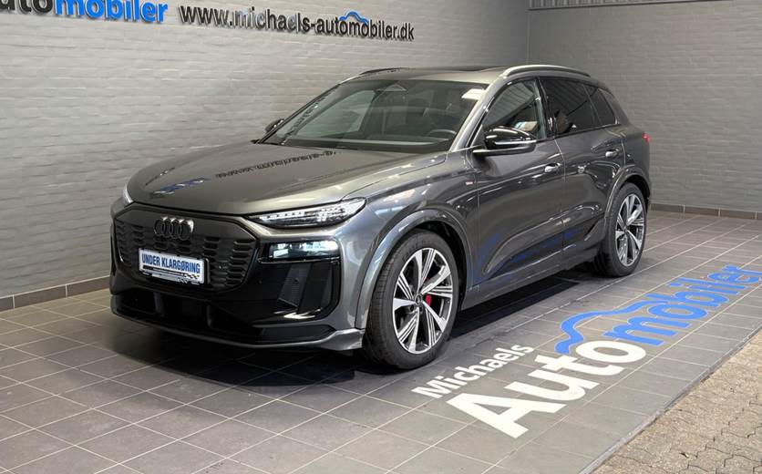 Audi Q6 e-tron S-line performance