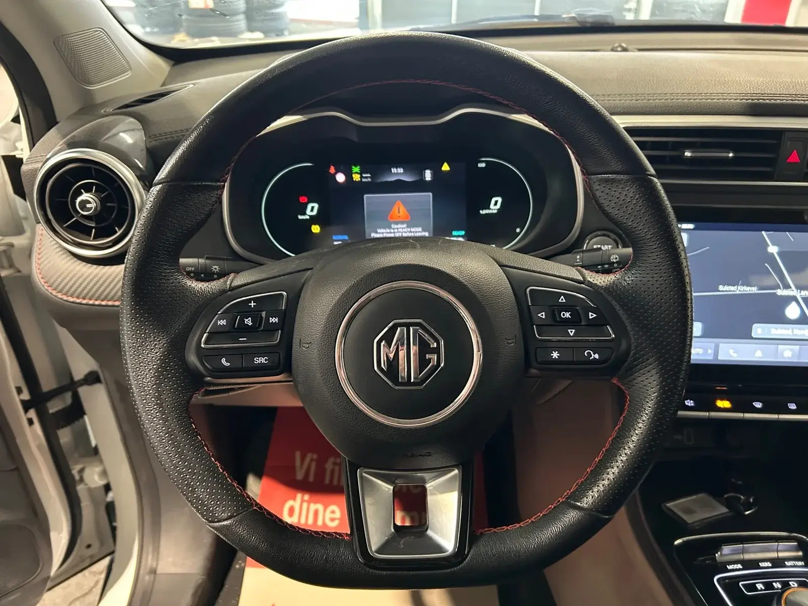 Hvid MG ZS fra 2022