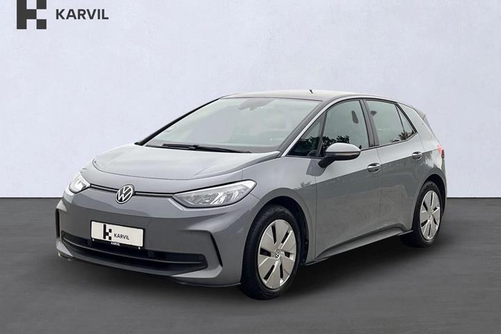 Grå VW ID.3 fra 2024 set udefra