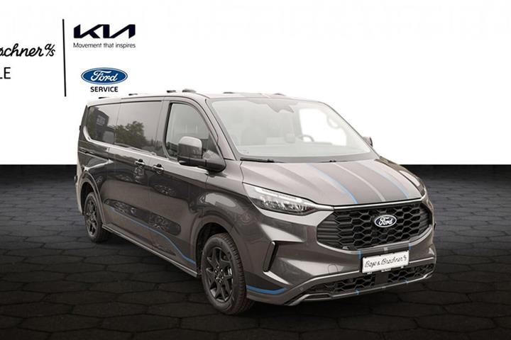 Grå Ford Transit Custom 320 L2 fra 2026