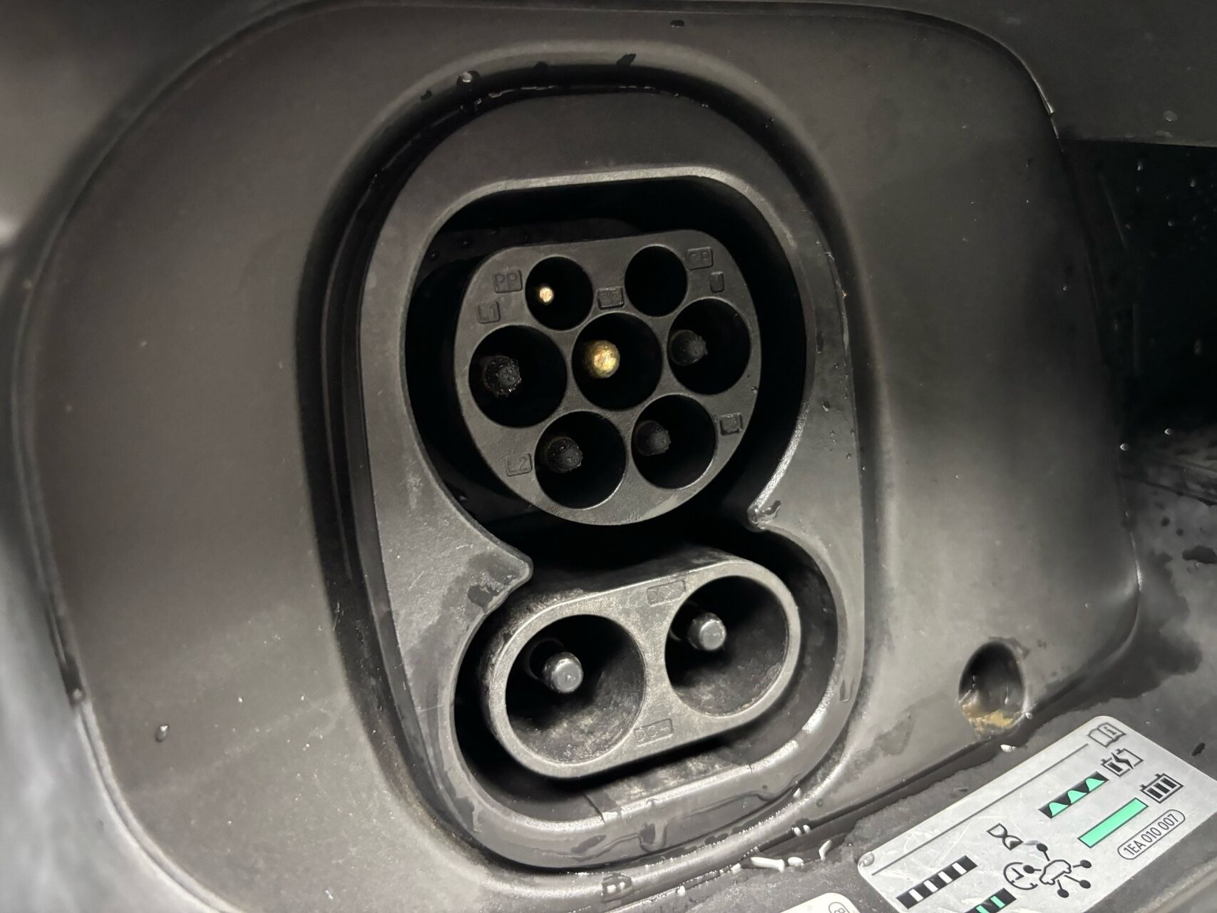 Blå VW ID.4 fra 2023