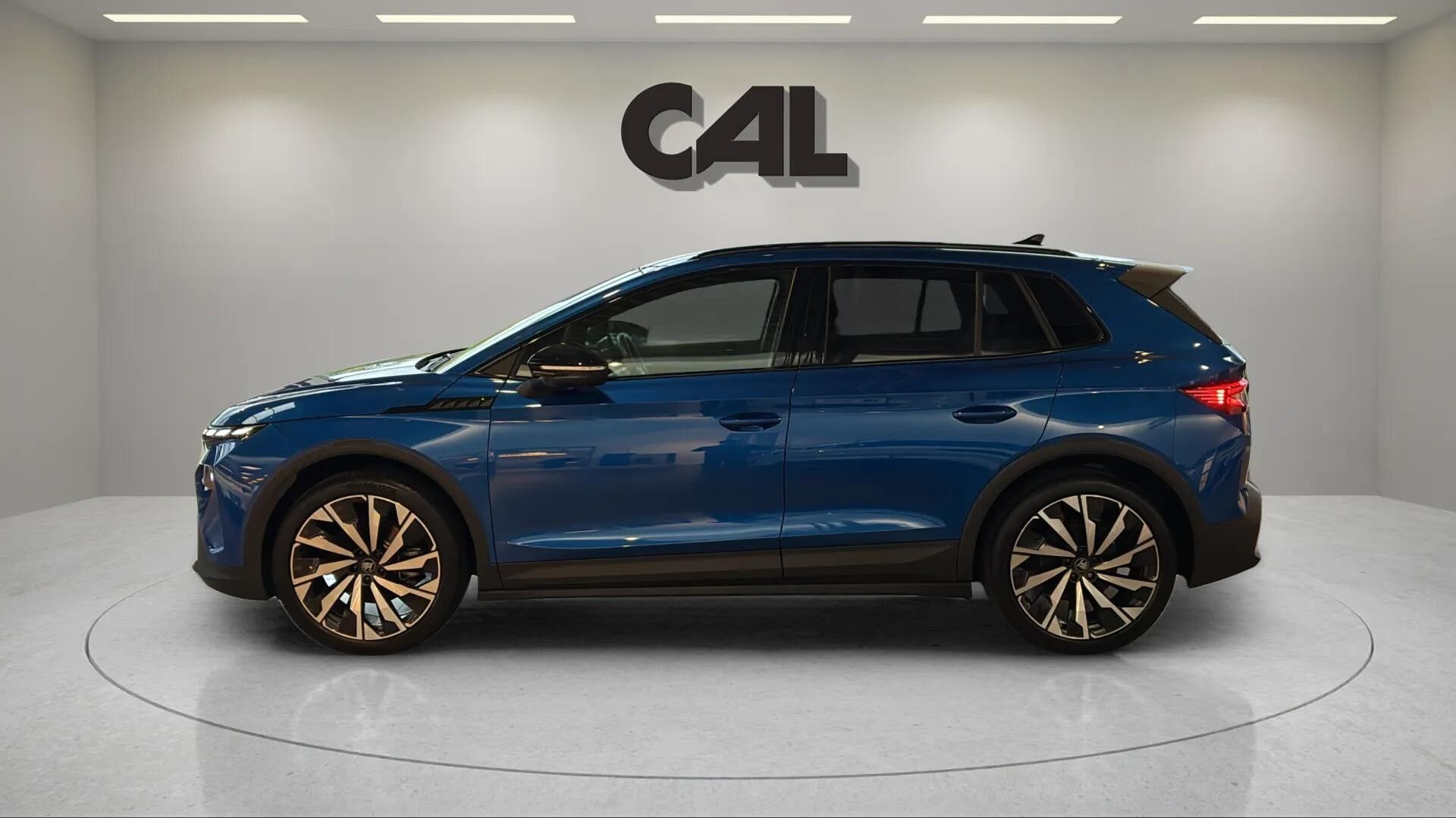 Blå Skoda Elroq fra 2025