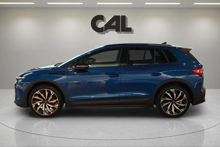 Blå Skoda Elroq fra 2025