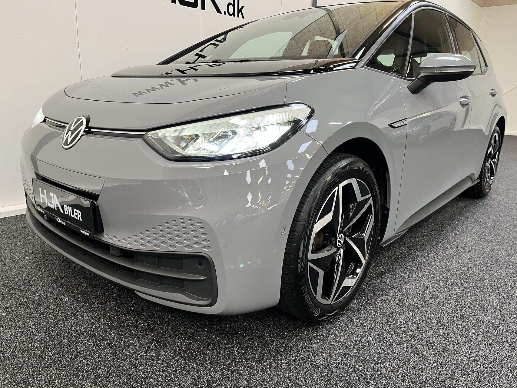 Grå VW ID.3 fra 2023
