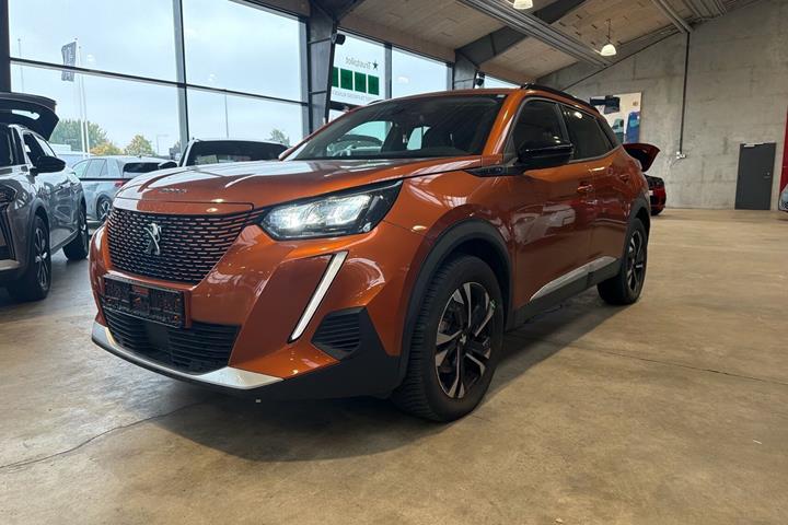 Orange Peugeot e-2008 fra 2022