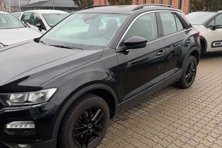 Sort VW T-Roc fra 2019