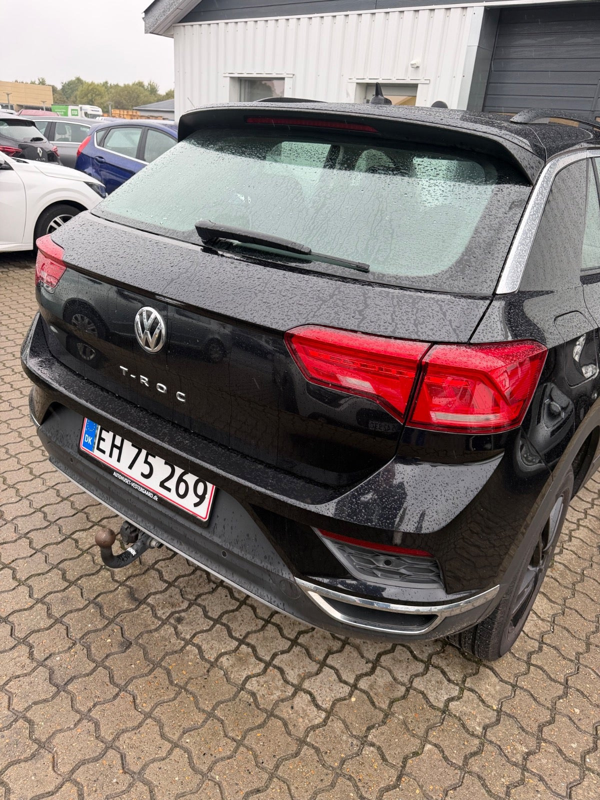 Sort VW T-Roc fra 2019