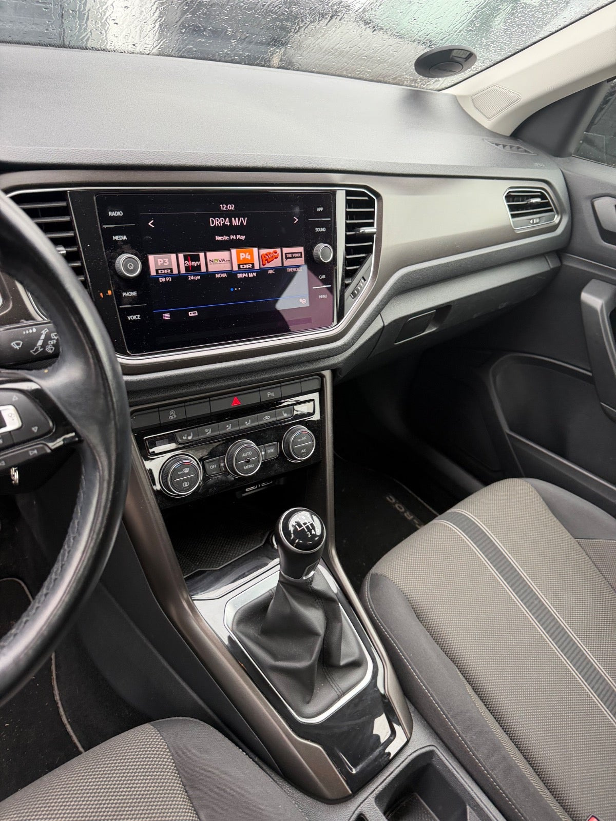 Sort VW T-Roc fra 2019