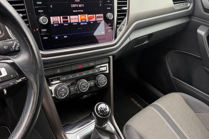 Sort VW T-Roc fra 2019