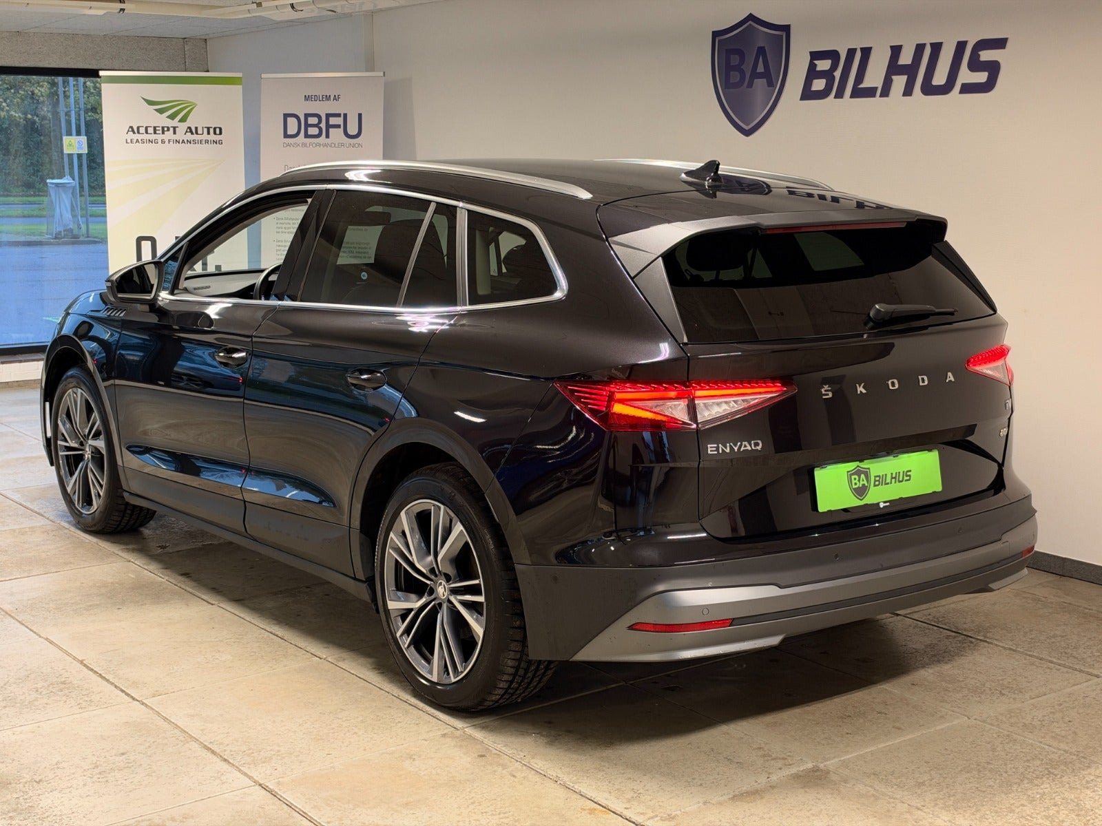 Sort Skoda Enyaq fra 2022