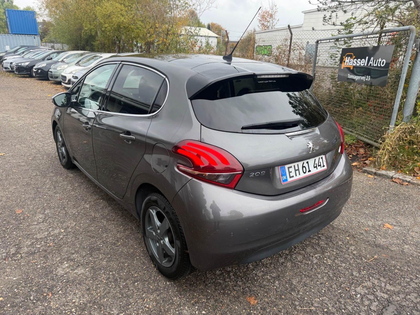 Grøn Peugeot 208 fra 2018