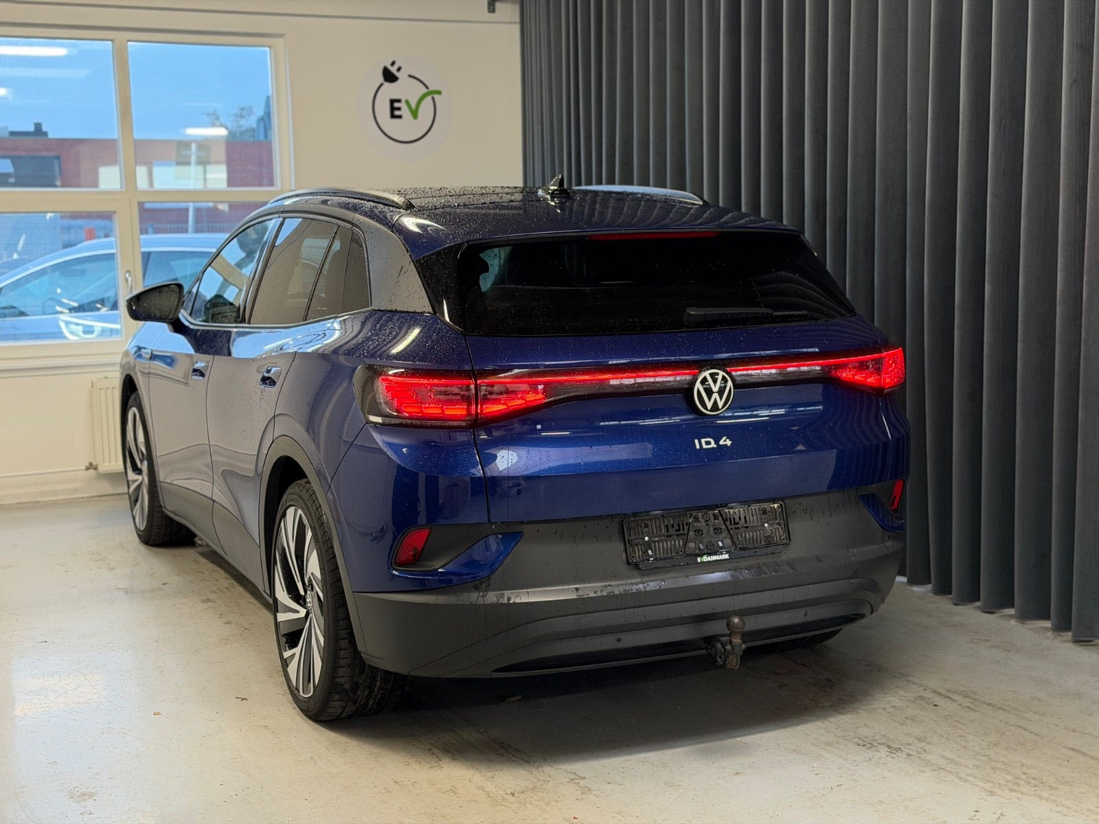 Blå VW ID.4 fra 2021