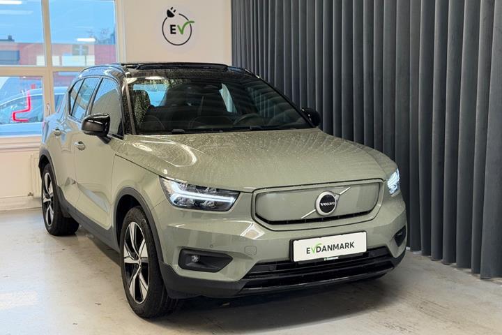 Grøn Volvo XC40 fra 2021